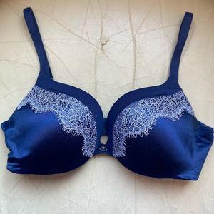 Victoria’s Secret Navy Blue Push Up Bra
